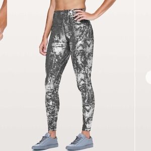 Lululemon Wunder Under Hi-Rise Tight Brindle Foil 28"